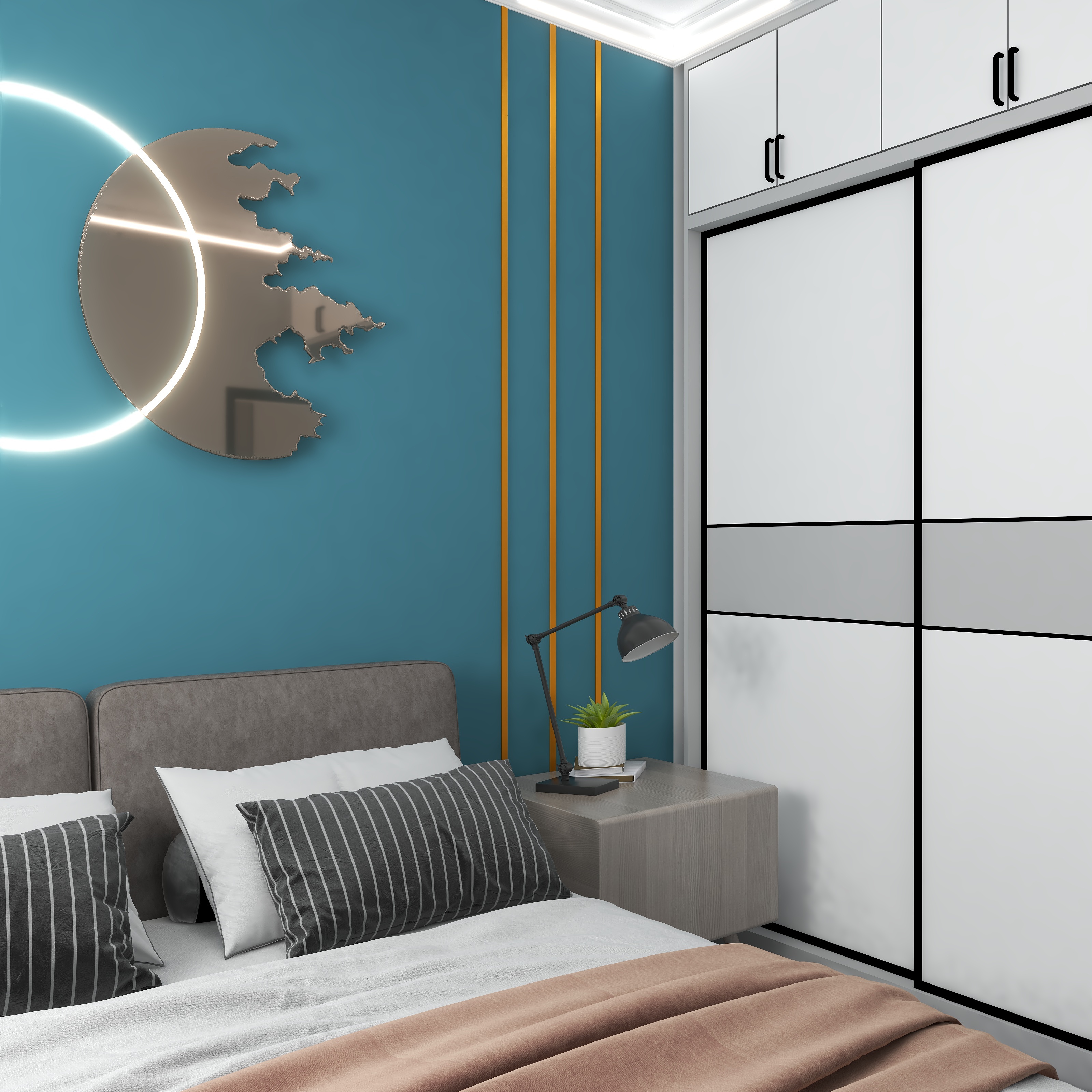 甘肃康蓝凡艺装饰有限公司-开发新居5-2-1801-装修设计方案