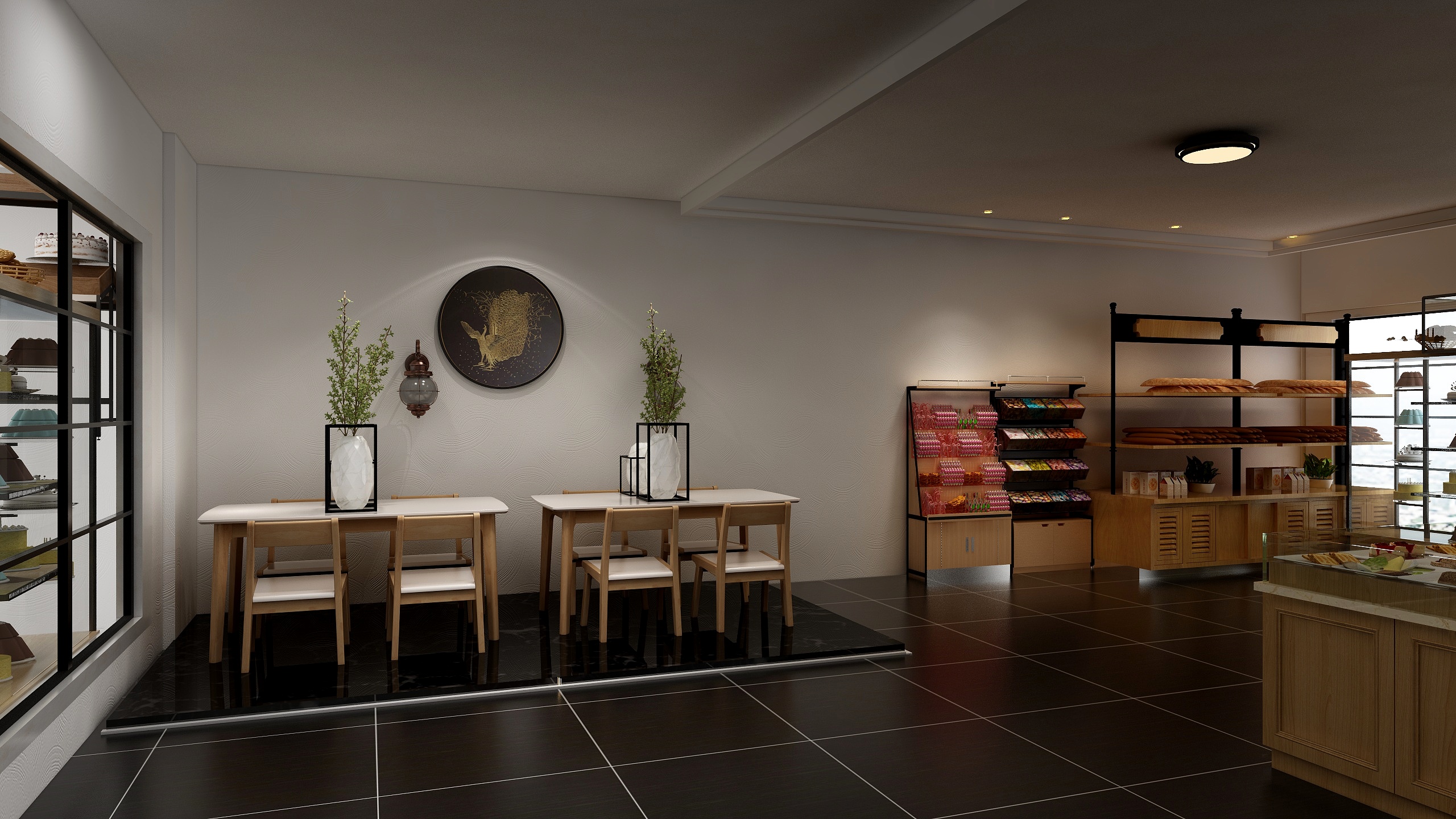 谷雨媛-嘉华饼屋一层-装修设计方案