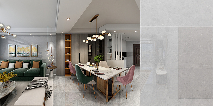 设计师梁海旋-凯茵花园107㎡3室-装修设计方案