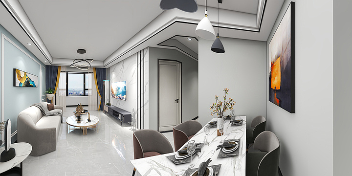 朱文浩13606557970-新城7-1002-装修设计方案