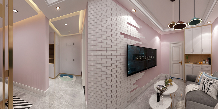 J柯原创设计-小公寓-装修设计方案