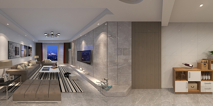 门锁隆-蓝光长岛国际社区-装修设计方案