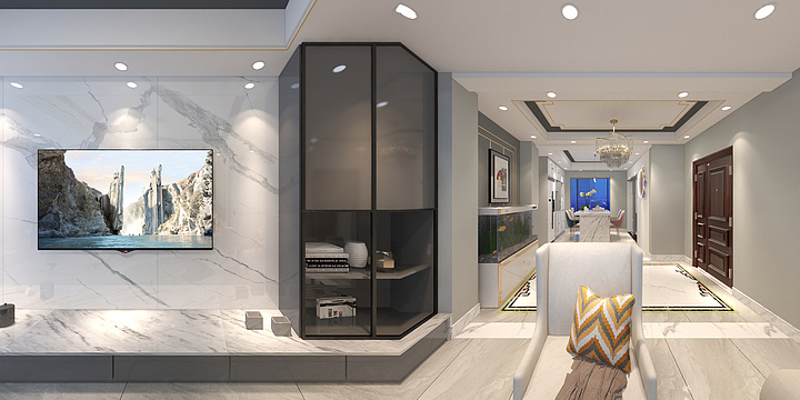 腾龙庆羽-兰台府李哥&黄姐雅居-装修设计方案