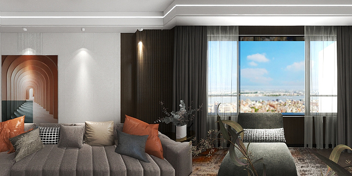 久逸空间设计-城市主人13-1-1501定-装修设计方案