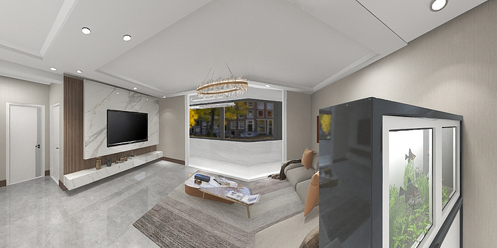 山东浩磊建筑装饰工程有限公司-浩磊装饰文昌苑-装修设计方案