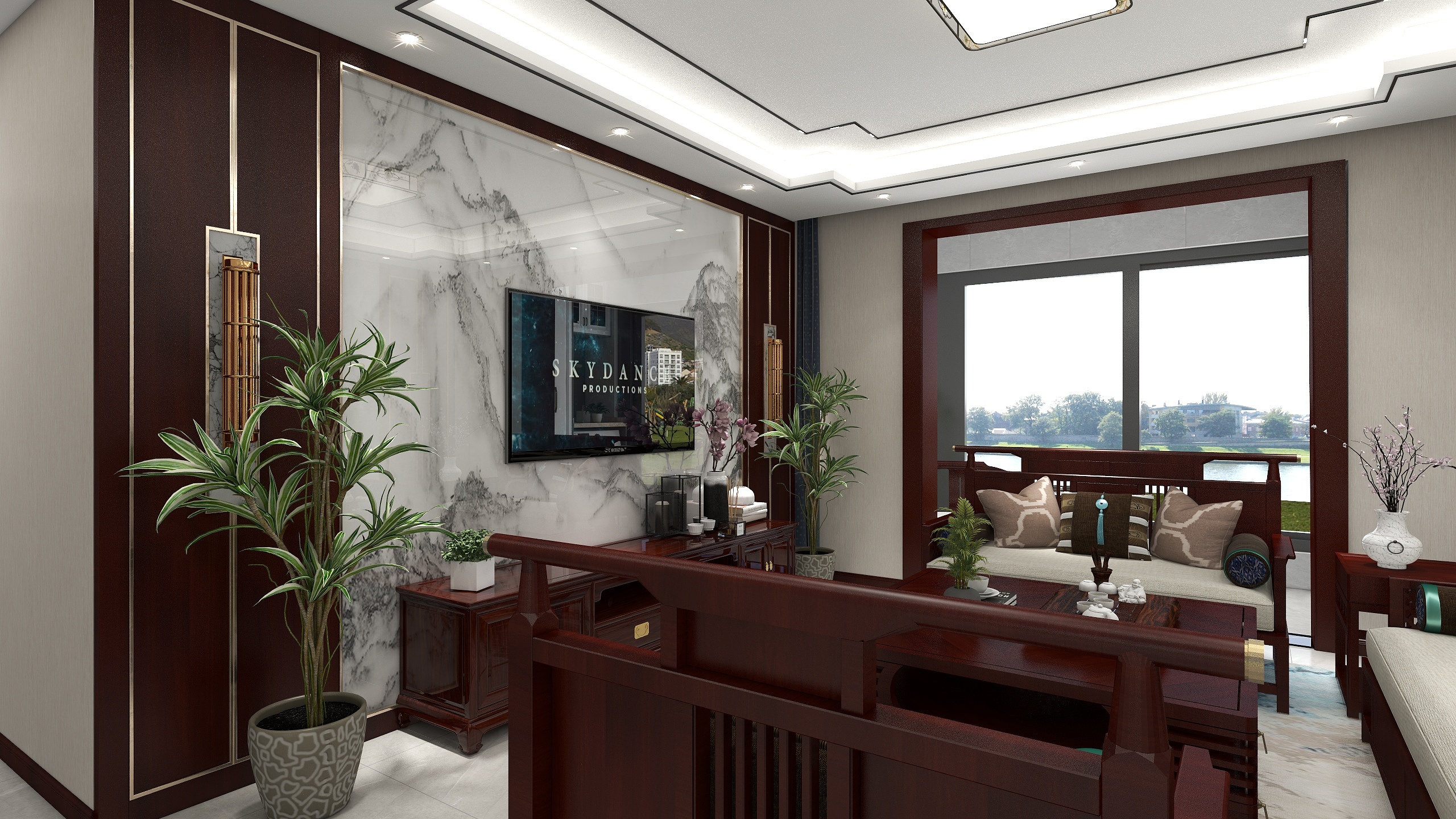 劉青橙-山语城新中式-装修设计方案