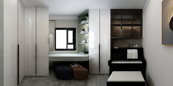 漫希____-景华家园177东户8-1601-装修设计方案