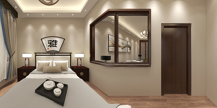 -全案-设计--水街错层-装修设计方案