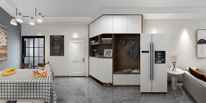 小麦Desinger-誉府仕家26-2-3105-装修设计方案