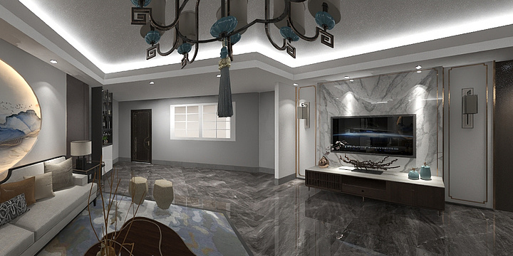 小潘pTiV-路劲御城1层0428-1259-装修设计方案