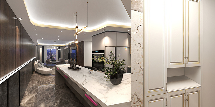 郑立夫MorningStar-宝德和园东篱115平-装修设计方案