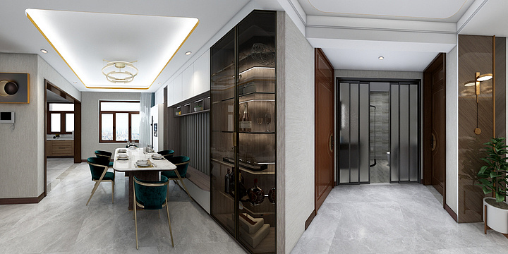 全案装修装饰-龙泉湾6-2-1001户型图-装修设计方案