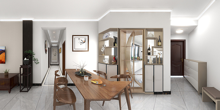 李成-明光市滨河小区C区9#1单元702室-装修设计方案