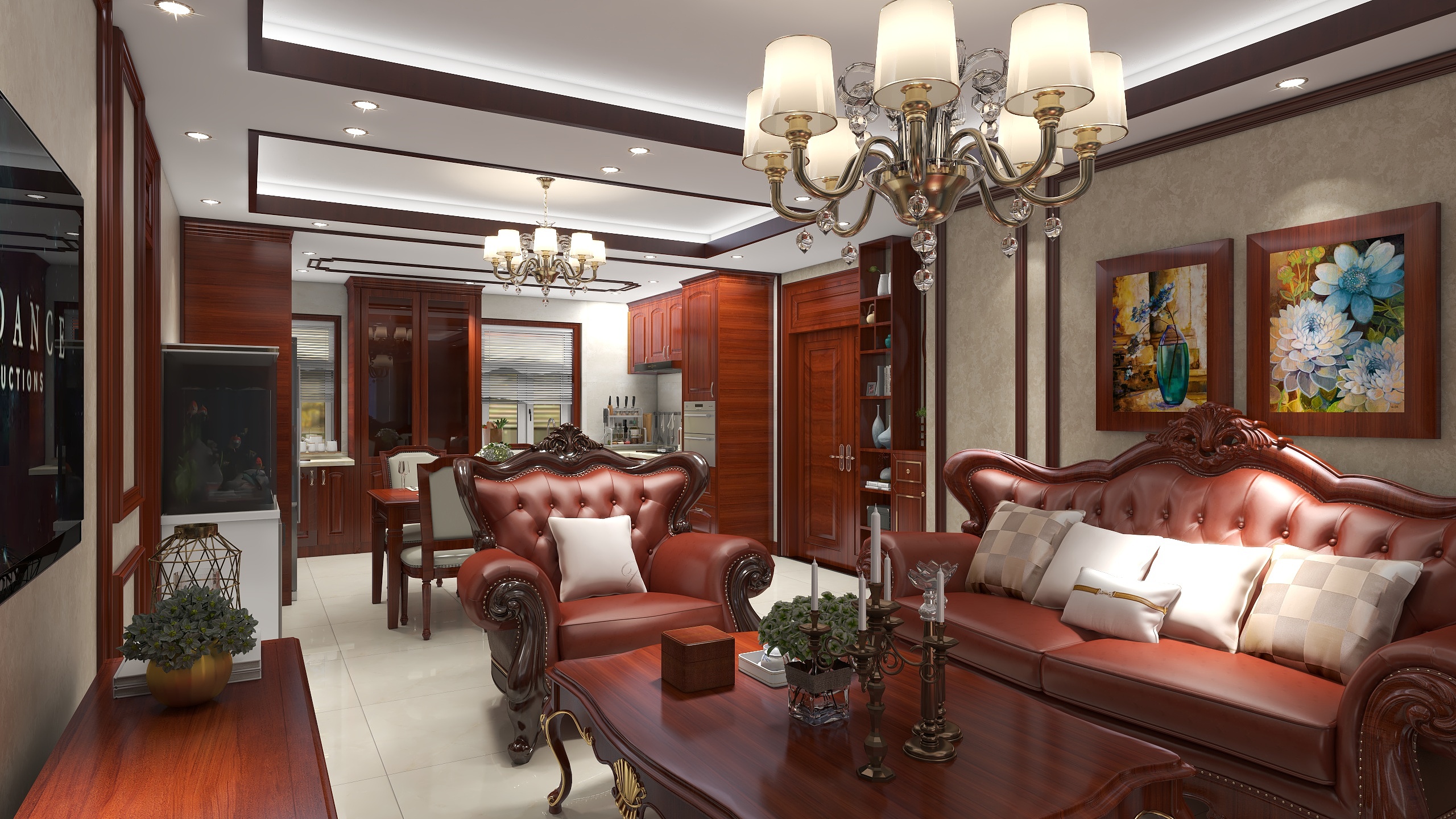 樊利臣13394752078-沈铁中式装修效果图