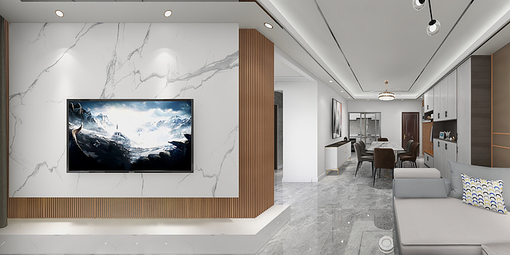 竹木纤维设计小曾-白鹭后海1-2403-装修设计方案