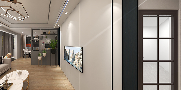 你才是猪儿虫-瑞和园89.50㎡B户型3室2厅1卫-装修设计方案