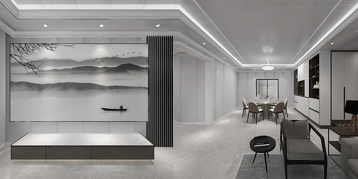 竹木纤维设计小曾-万锦悦府-装修设计方案