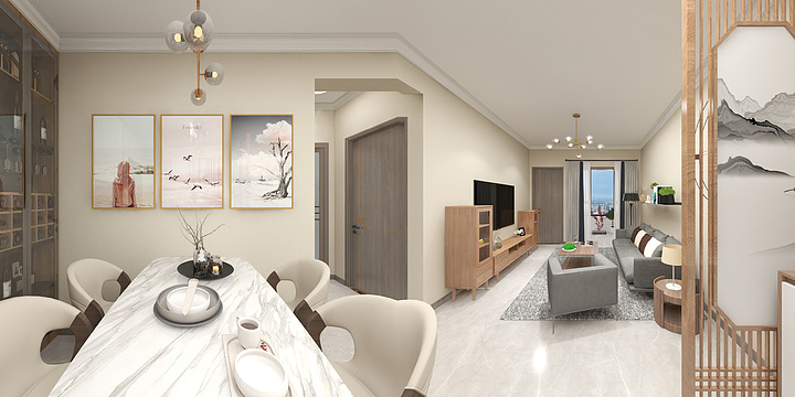 面善927-金桥汇张女士雅居-装修设计方案