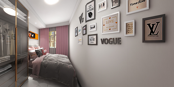 云创艺墅空间-宁安市鸿启装饰工程有限公司-装修设计方案