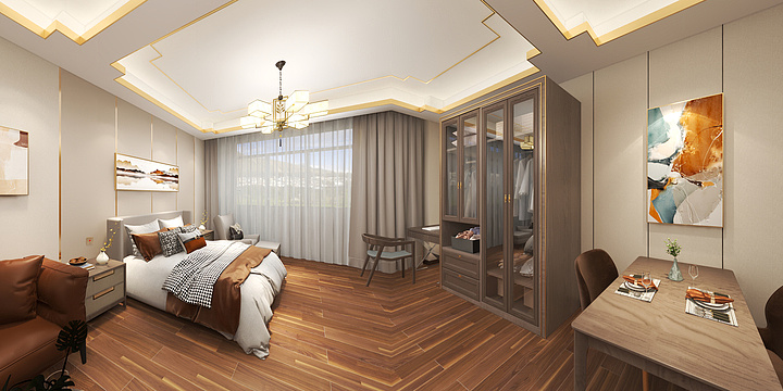 WT00-江山水岸（一室一厅53.29㎡)-装修设计方案