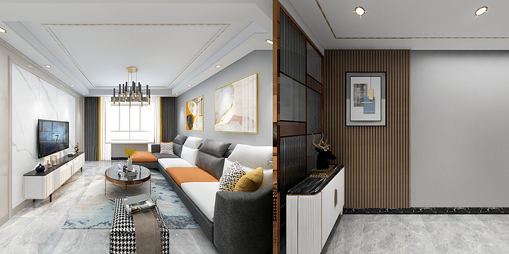 名门整装-万家新城17-2-901-装修设计方案