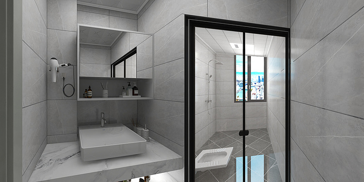 浦北金浦bbPZ-晨华40-2-1502-装修设计方案