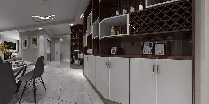 九江LD陶瓷-戛纳小镇3-1-702-装修设计方案