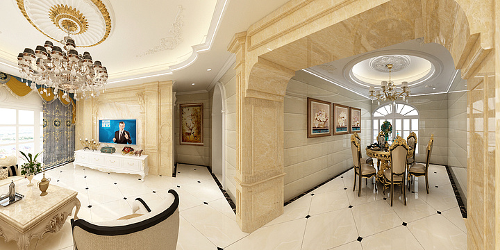 阿C_Design-金域华府-装修设计方案