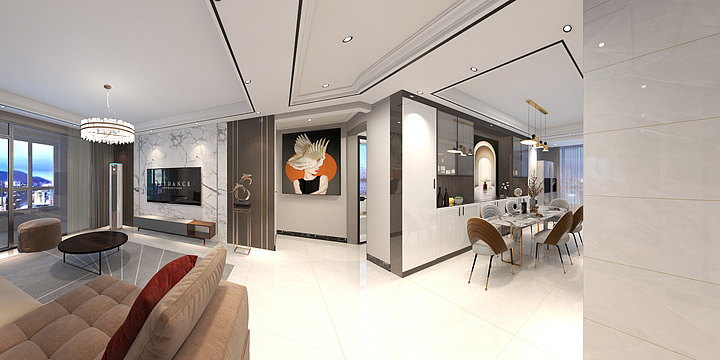 菏泽王杰-翡翠公园-装修设计方案