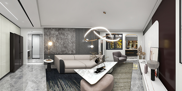 河北区-张家口2-九鼎国际7-3-802-装修设计方案