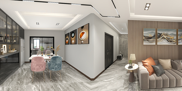 设计师-波波-世豪金河谷五期-装修设计方案