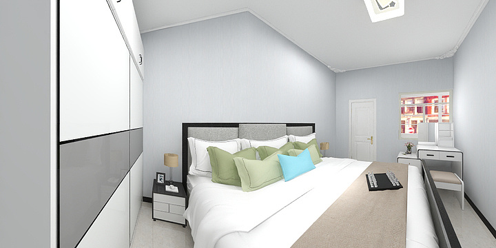 薇华装饰-罗梅一中对面6楼装修效果方案-装修设计方案