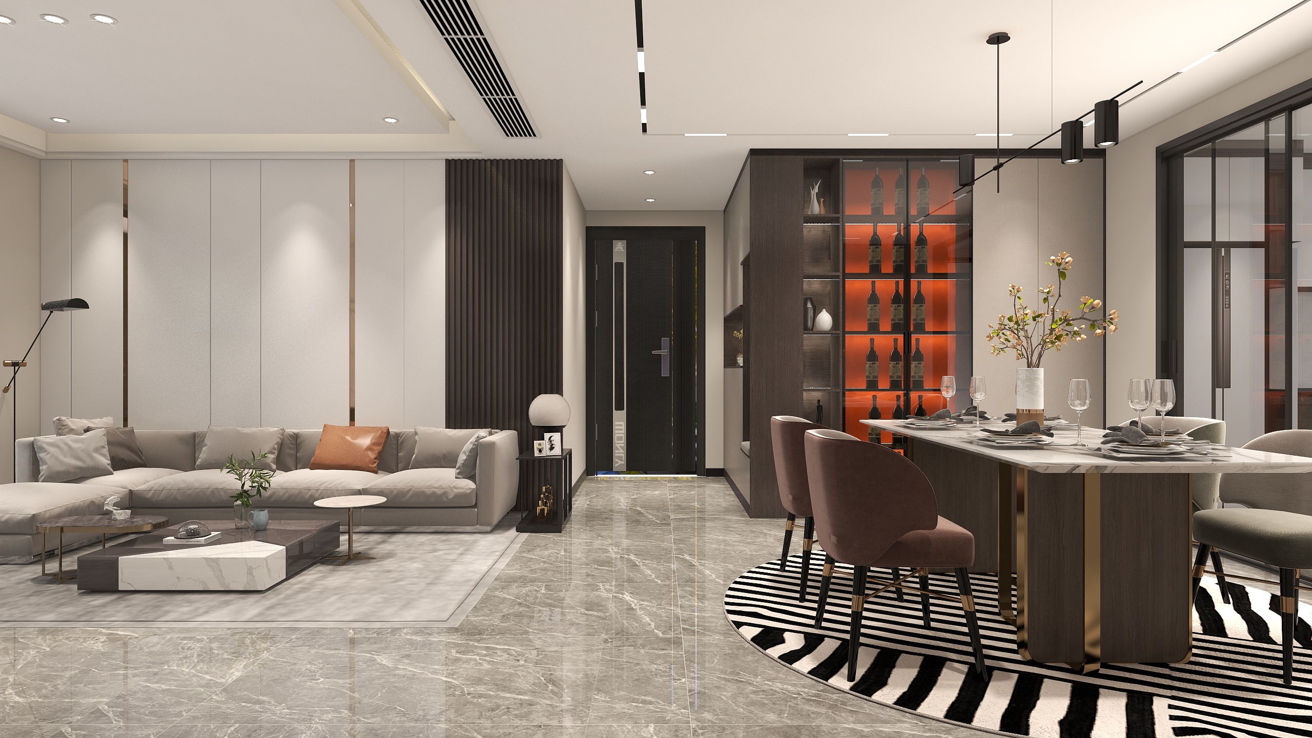 -整装设计-百景园样板间-装修设计方案