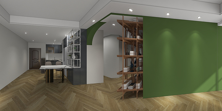 加菲猫装饰设计-中朝御锦园-装修设计方案