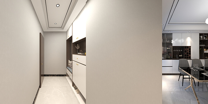 宣城奥田徐-黄金时代35栋1301-装修设计方案