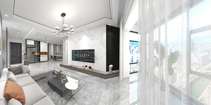 森汀-桂花苑边户旦哥1-装修设计方案