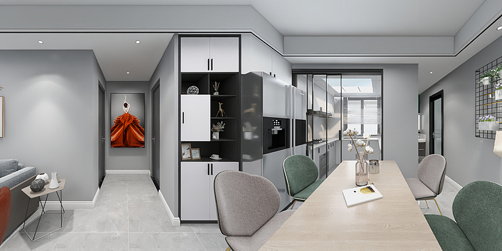 温度知温馨-富园悦府-装修设计方案