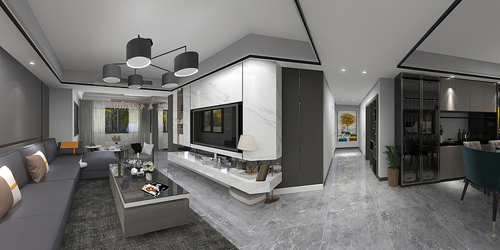 杨龙芳63778-东达户型图-装修设计方案