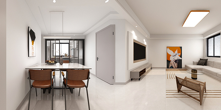 万事皆陈-檀香苑2-2-303-装修设计方案