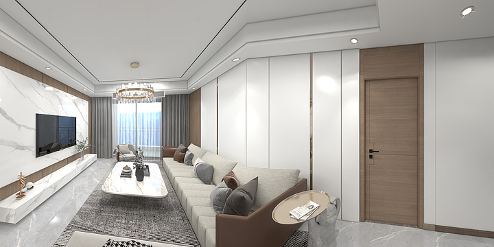 重庆玖米空间设计-丹香御府21-1-602-装修设计方案