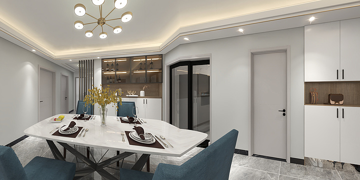 欧尚装饰设计樊工-和兴东城19栋1204-装修设计方案