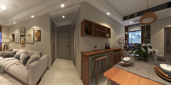 Mi丶F-滨江天际6栋1002-副本-副本-装修设计方案