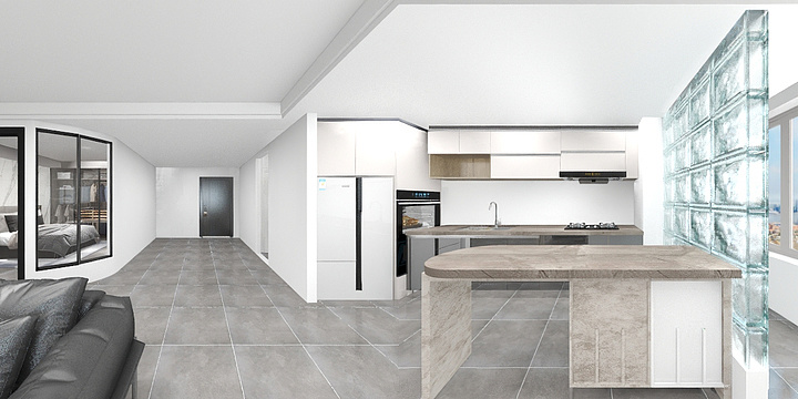 天平丹Z-富商中心-装修设计方案