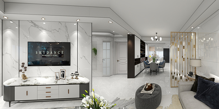 小龙龙a-畔山名居6栋806-装修设计方案