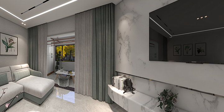 道庭歌-花间树厨房常规方案94-装修设计方案