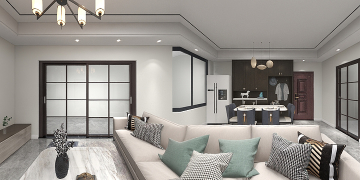 胡媛媛-誉府仕家-装修设计方案