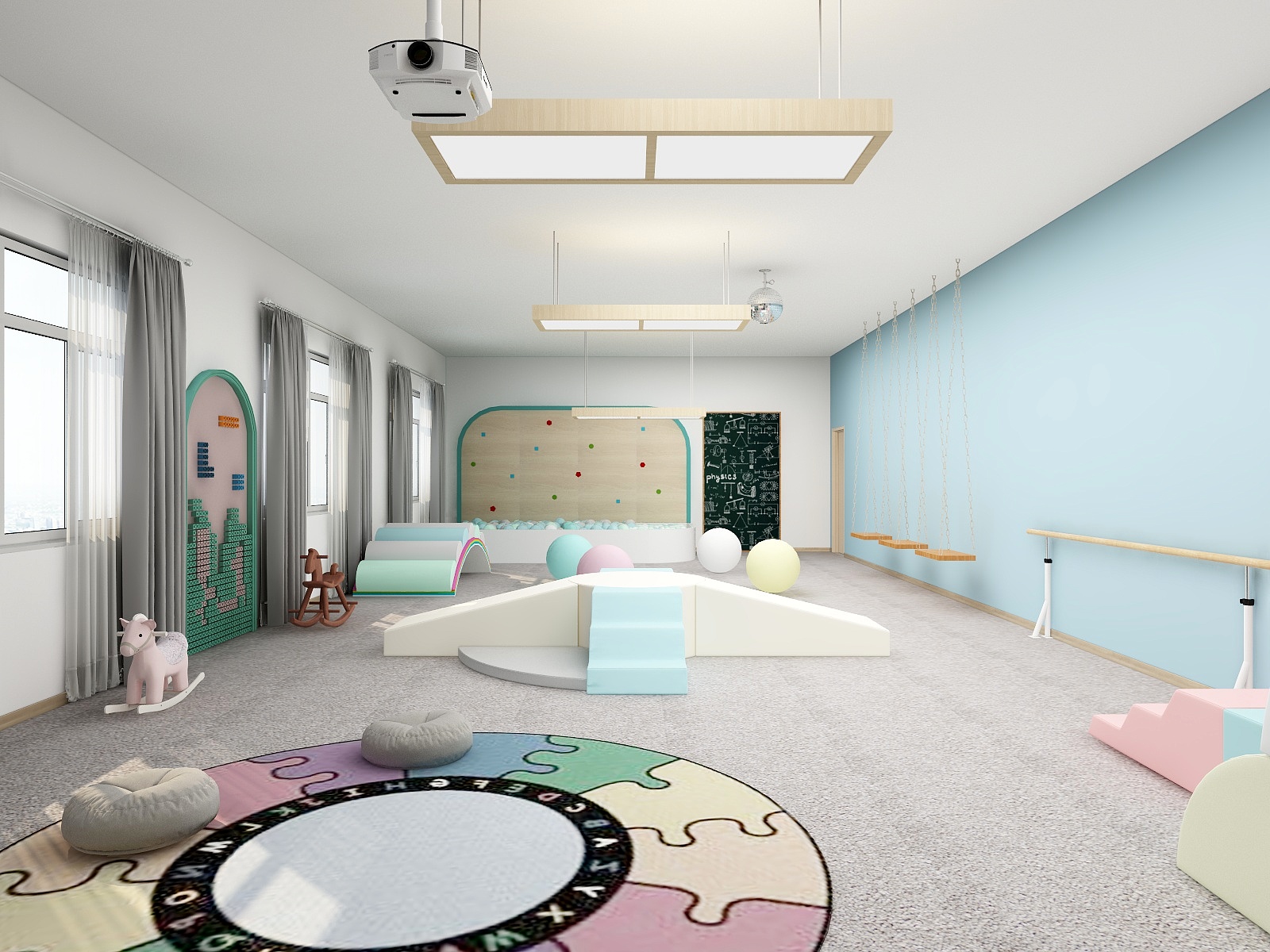 李青越-幼儿园装修效果图