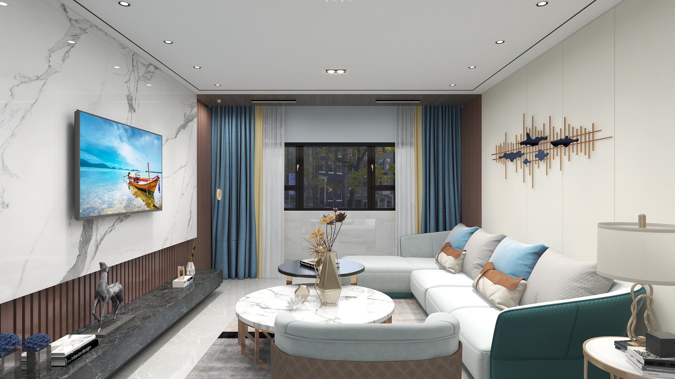 Cisen-现代轻奢中枢观邸-装修设计方案