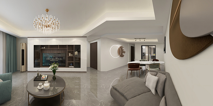 宜昌饰美宜佳全屋定制-东都国际户型图-装修设计方案