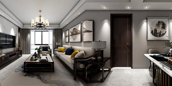 韩欣妍-天地惠城6号楼12楼中户-装修设计方案